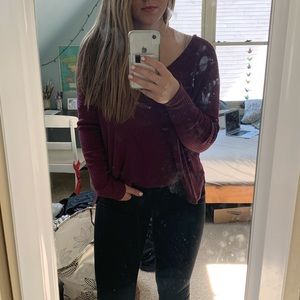 American Eagle soft and sexy rubbed knit sweater